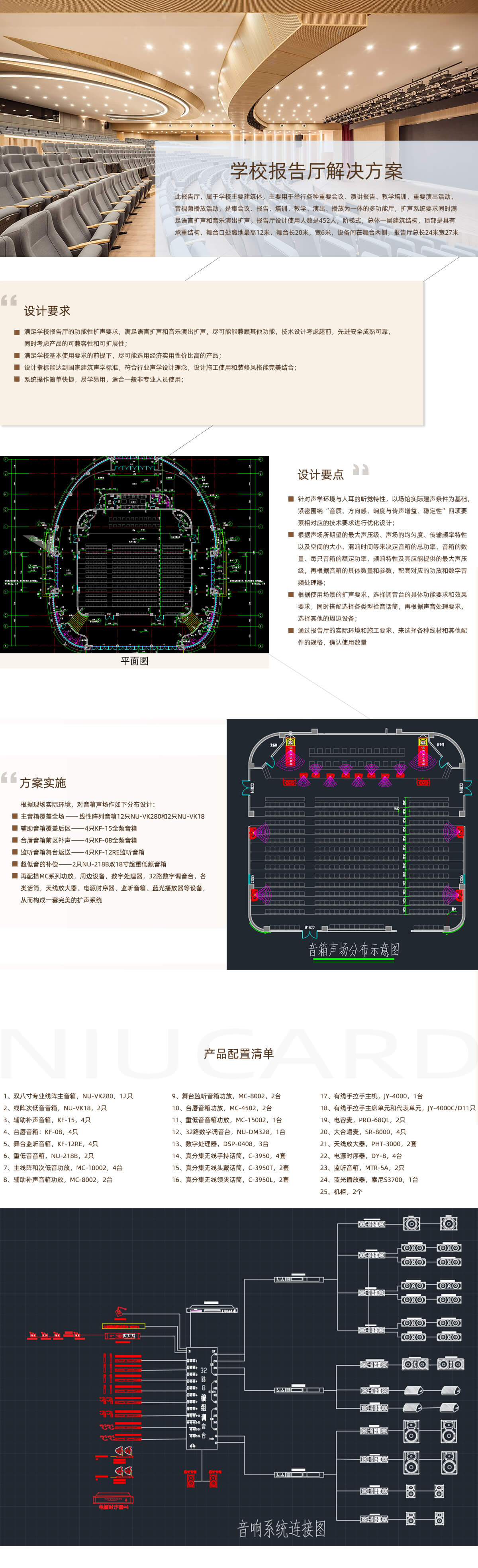 2022-6-20 学校报告厅解决方案